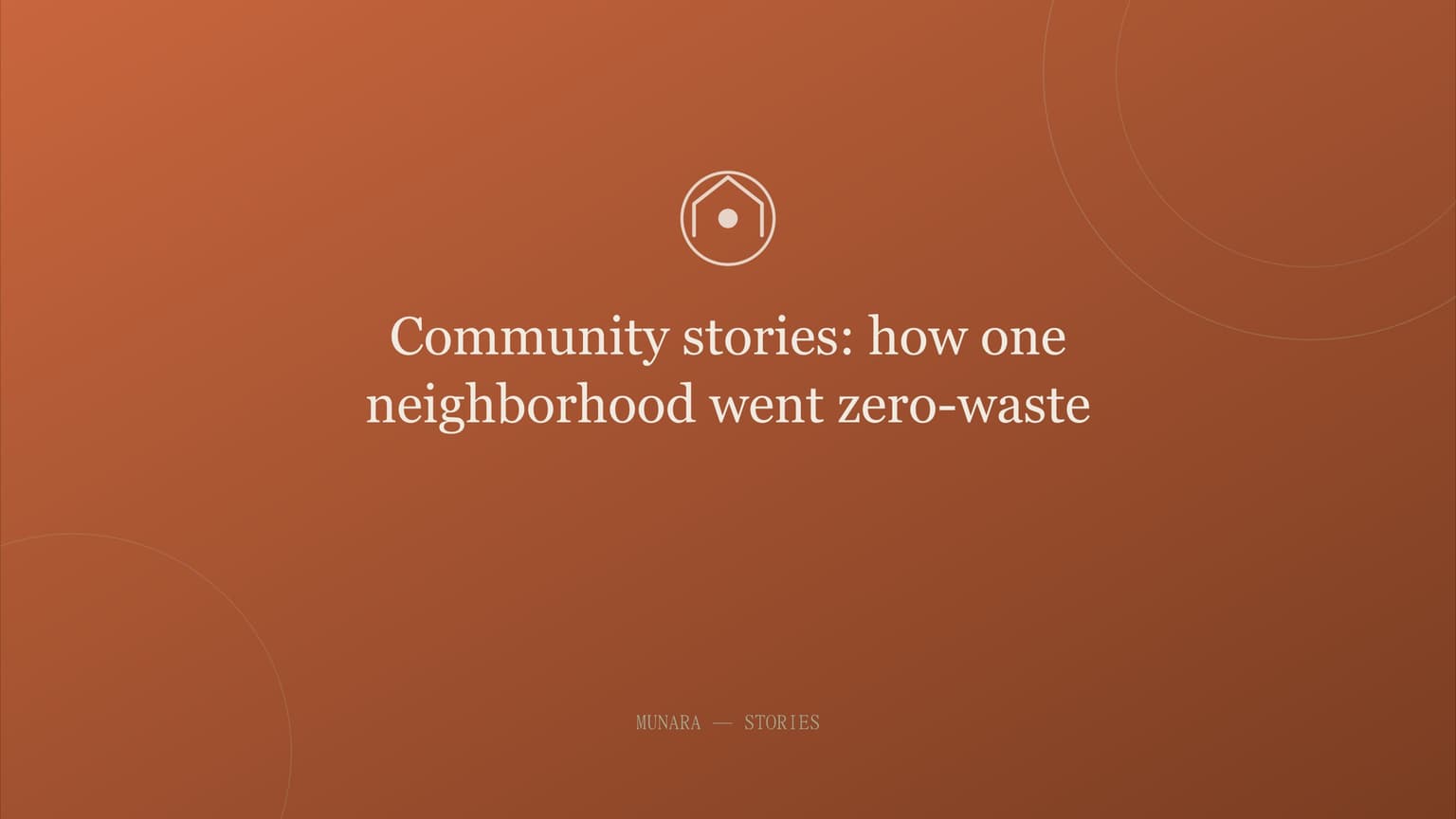 What real zero-waste communities can teach us