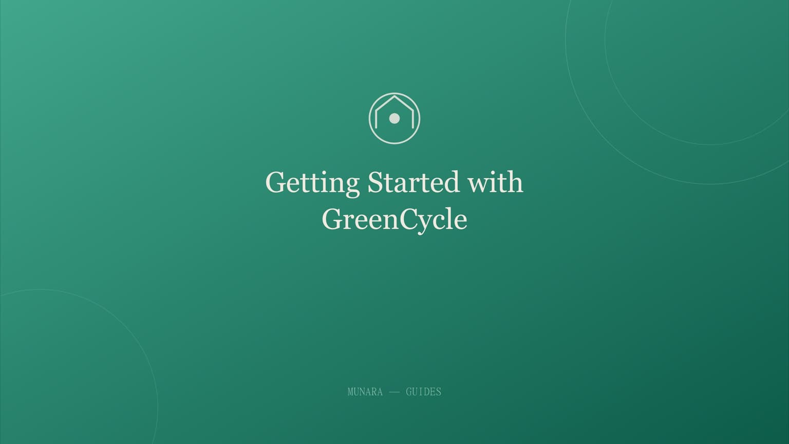 Getting Started with Munara
